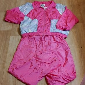 Vintage 80's Causal Isle track suit set Halloween